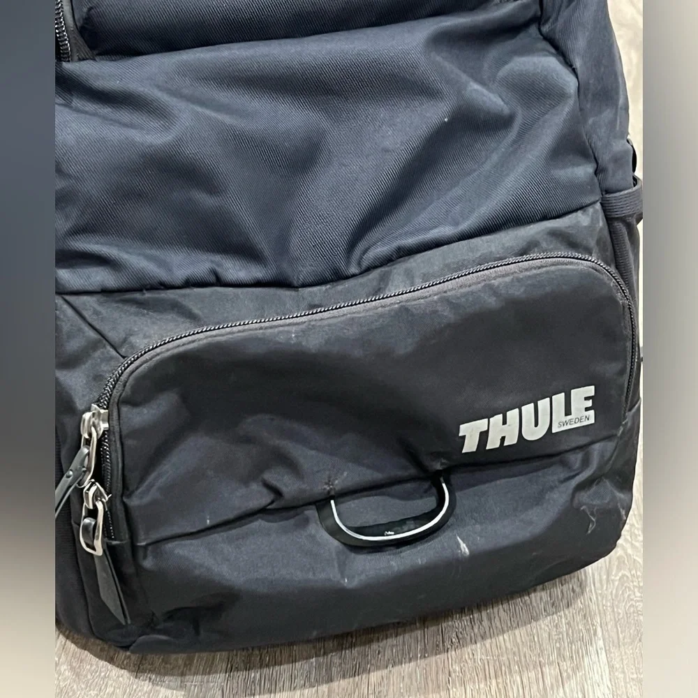THULE 21L Departer Black Tactical Backpack Pouches and Protected Compartments